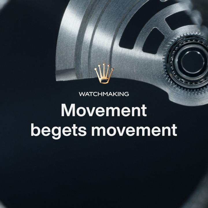 A watch’s autonomy is not just a promise, it is a pact that works both ways. Whether yours or its own, movement will always beget movement. Discover more #Watchmaking #Perpetual