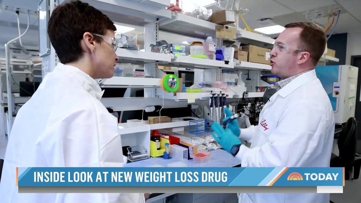 Retatrutide, an experimental obesity drug from Eli Lilly, harnesses three hormones to control eating and could “someday” lead to similar levels of weight loss that are seen with bariatric surgery. stephanie gosk reports.
