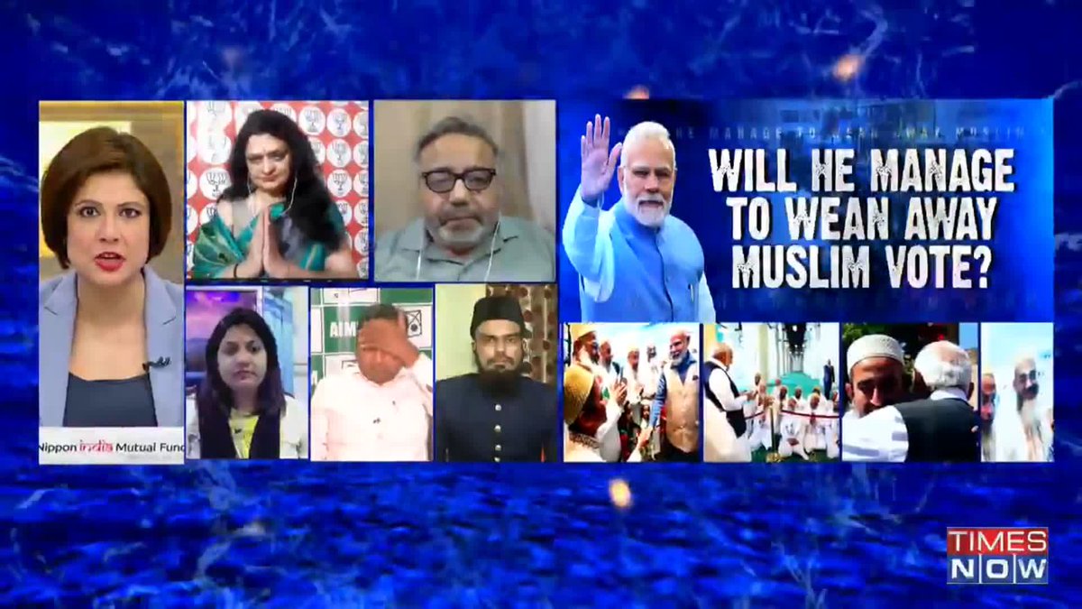 PM Modi has addressed our issues. It is after 75 years of independence that the real problems of Pasmanda Muslims are being discussed, and that also by none other than PM himself: Adnan Qamar Sanju Verma shares facts to support her argument. #IndiaUpfront | Padmaja Joshi