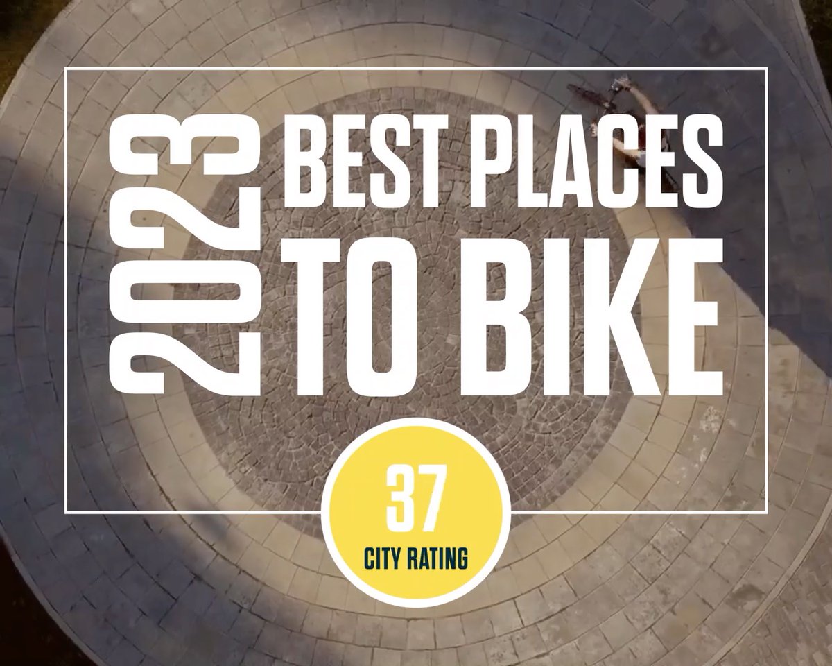 PeopleForBikes’ 2023 City Ratings is here! 🎉 Our annual #CityRatings is a data-driven program to evaluate, identify, and compare the best cities for bicycling. 🚲 👉 Want to know how your city scores?