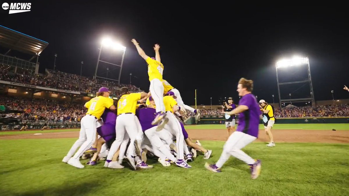 The Final Chapter. LSU 2023 National Champions! #MCWS x LSU Baseball