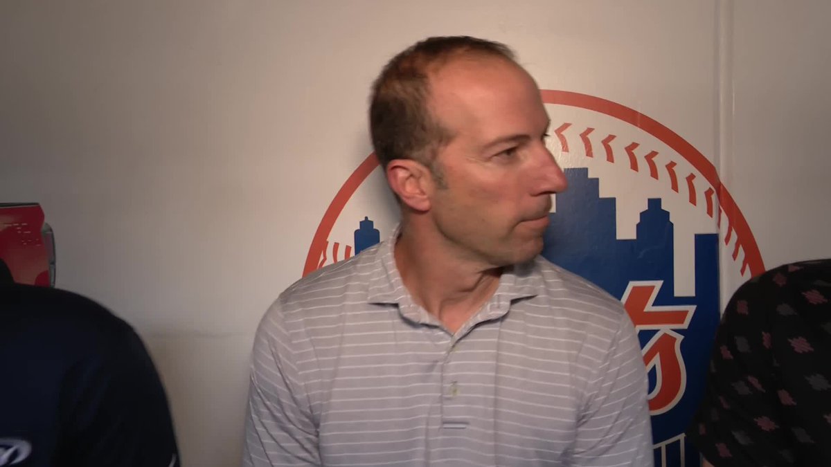 Billy Eppler on what has concerned him the most with where the Mets are: "The biggest deviation from the forecast is on the pitching side, that's deviated more than the offense. That and some of our on-field execution"