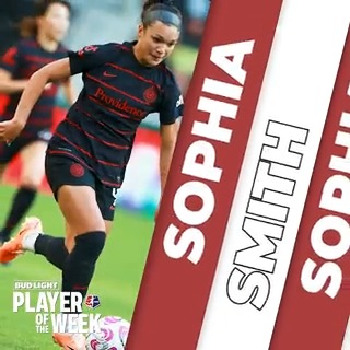 Go off, Soph! Our Bud Light Player of the Week winner after an INCREDIBLE hat trick 🌹🎩🪄