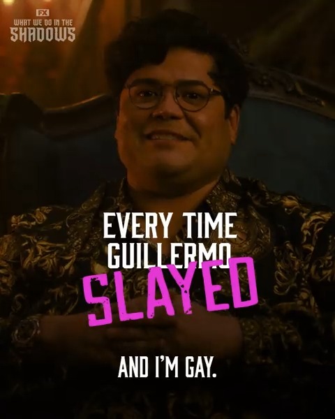 Anyone can slay a vampire, Guillermo makes it look easy.