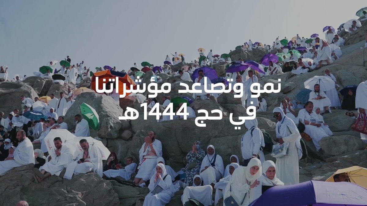 بتكامل استراتيجي واداء مستدام حققت شبكتنا نموًا تجاوز 485% ارتفاع الحركة على 5G 138% ارتفاع الحركة على 4G رايحين أبعد لخدمة ضيوف الرحمن 🕋 #حج1444 #بسلام_آمنين