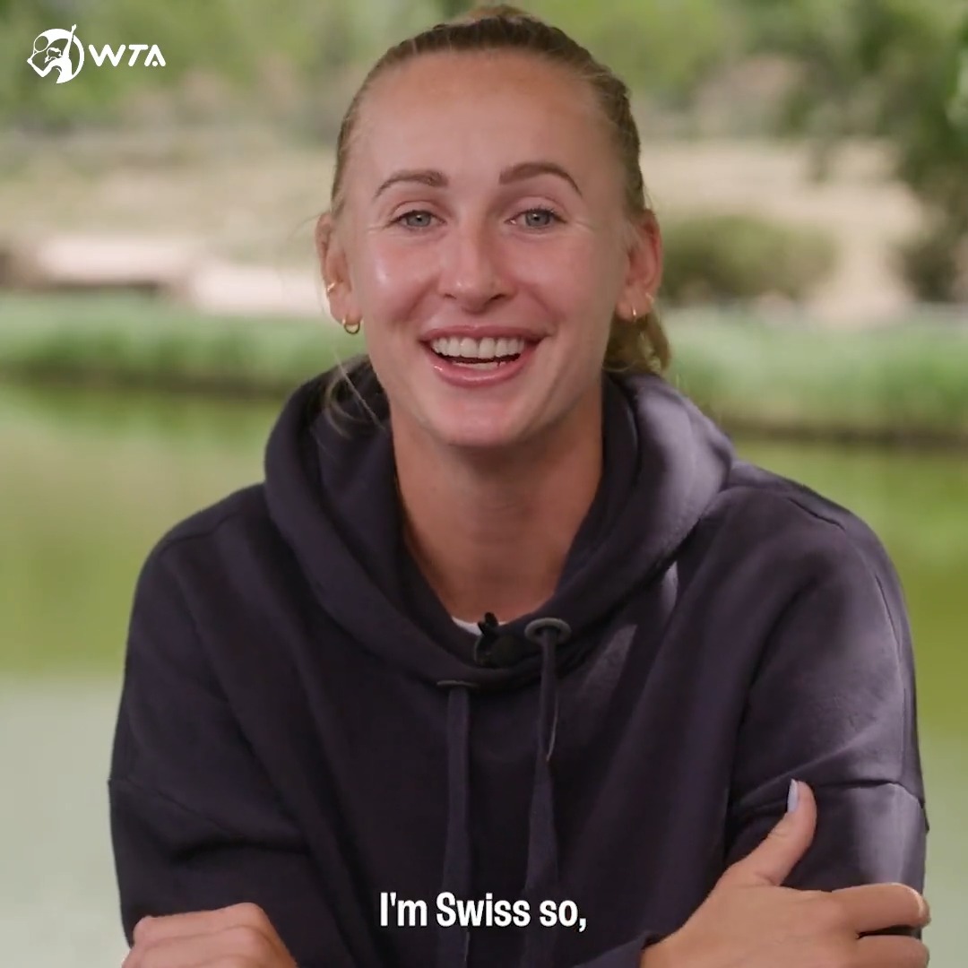 any fellow chocolate lovers out there?! 🙋♀️ Jil Teichmann + 🍫 = 🥰