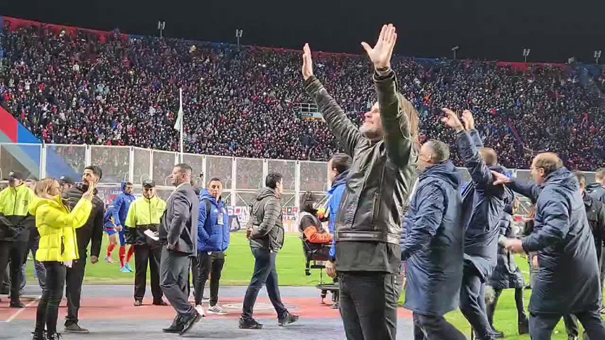 Ufff, la emoción de Ruben Darío Insúa, tras meter a San Lorenzo en 16avos de la Copa Sudamericana. 🥹👏🏼