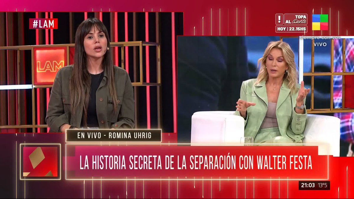 💥 Marixa Balli y Yanina Latorre no le creen a Romina Uhrig 👉 Las angelitas desconfían de la historia que cuenta la ex hermanita sobre su separación de Walter Festa. Cc #LAM en América TV 📺 ElEjercitoDeLAM A N G E L