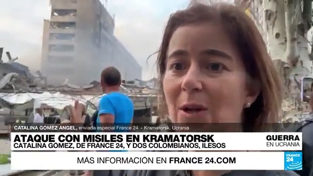 🔴 Catalina Gómez Ángel, enviada especial de #France24, estaba en el restaurante destruido por la explosión y nos envía este reporte ⤵ Catalina Gómez Ángel