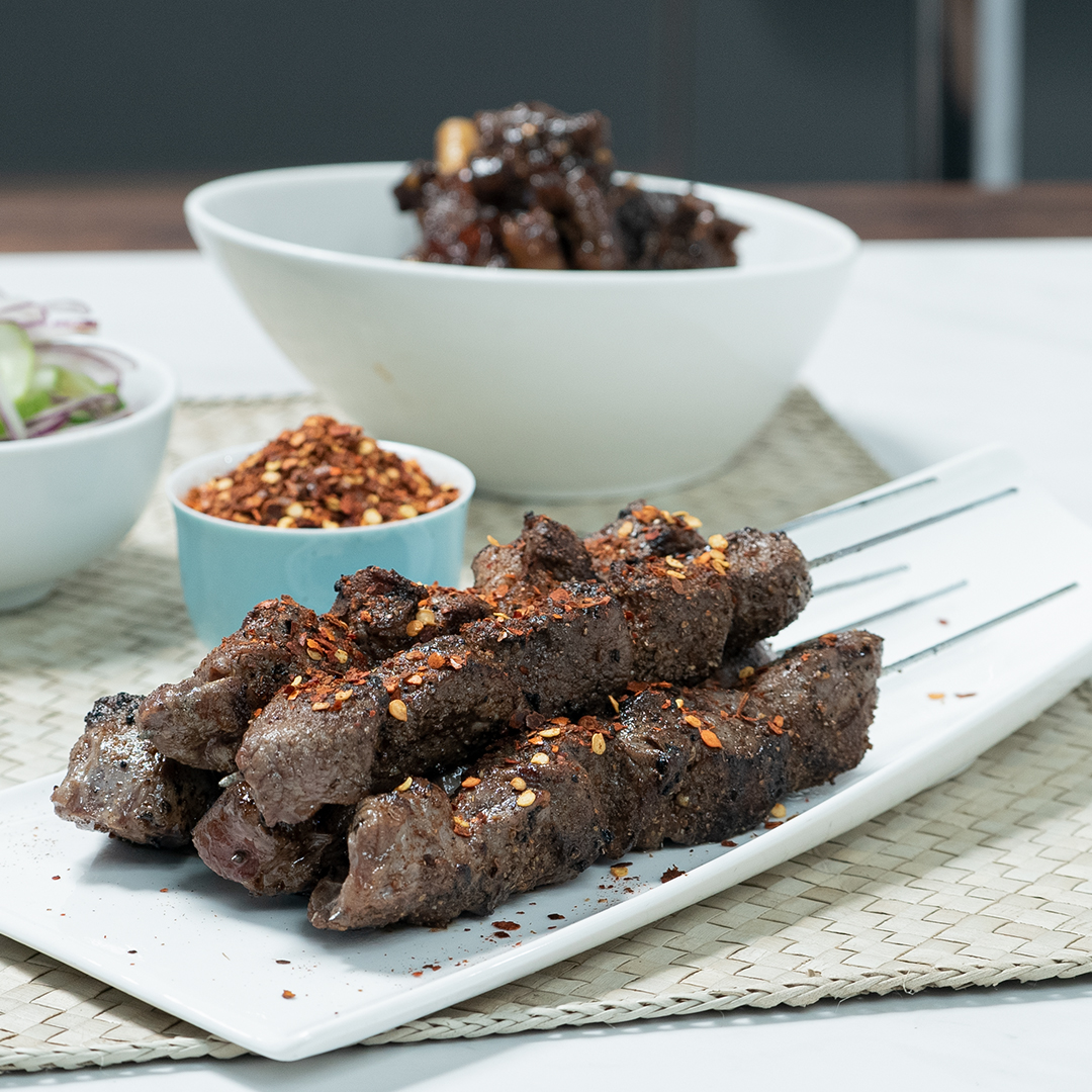 SATE-SATEAN BUAT IDUL ADHA! 1. Sate Kambing Xinjiang