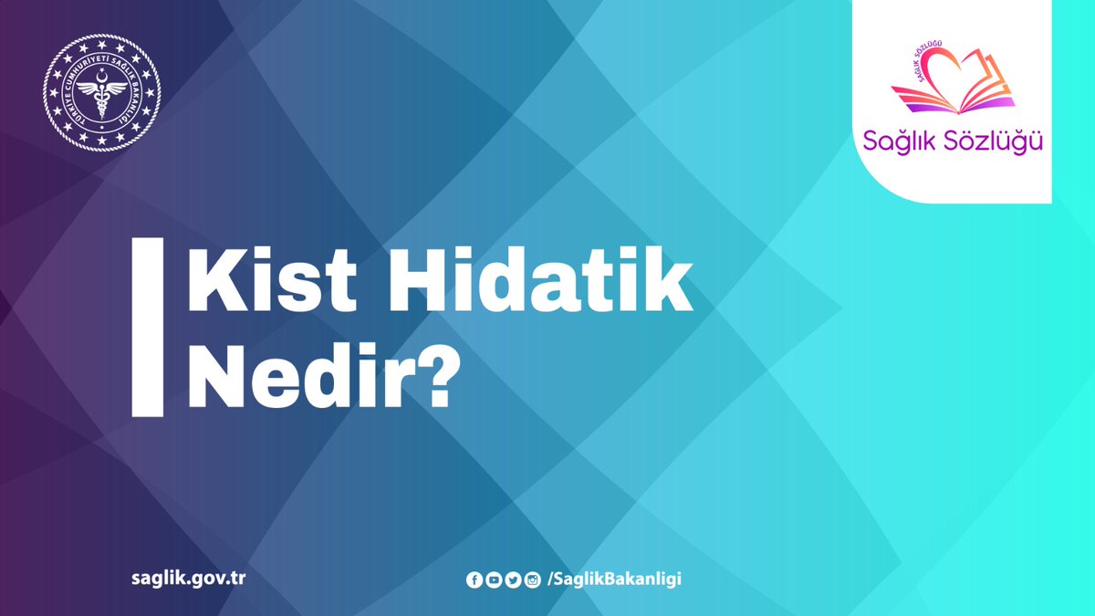 📹 Kist Hidatik Nedir? #SağlıkSözlüğü #SağlıklıBayram #KurbanBayramı