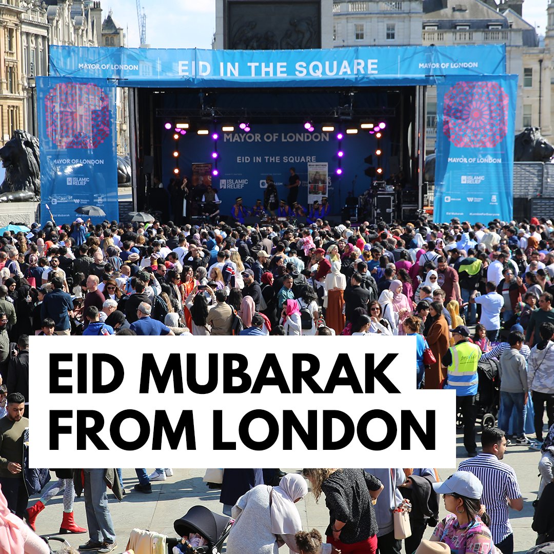 To Muslims marking #EidAlAdha in London and around the world—Eid Mubarak! I hope you have a wonderful time celebrating with your friends, families and neighbours.