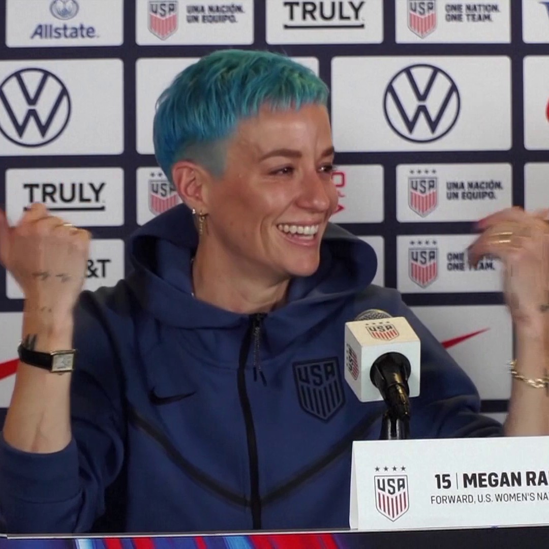 🎙️ "This is the best moment of all our career" Megan Rapinoe is ready for the upcoming World Cup 💪