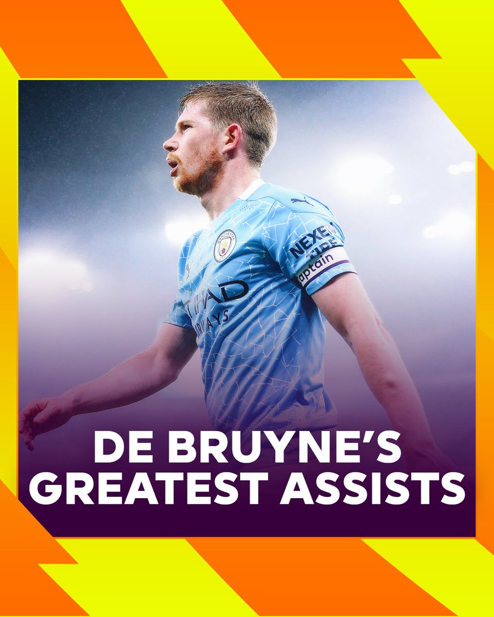 To celebrate Kevin De Bruyne’s birthday, let’s take a look back at some of his greatest #PL assists 😍