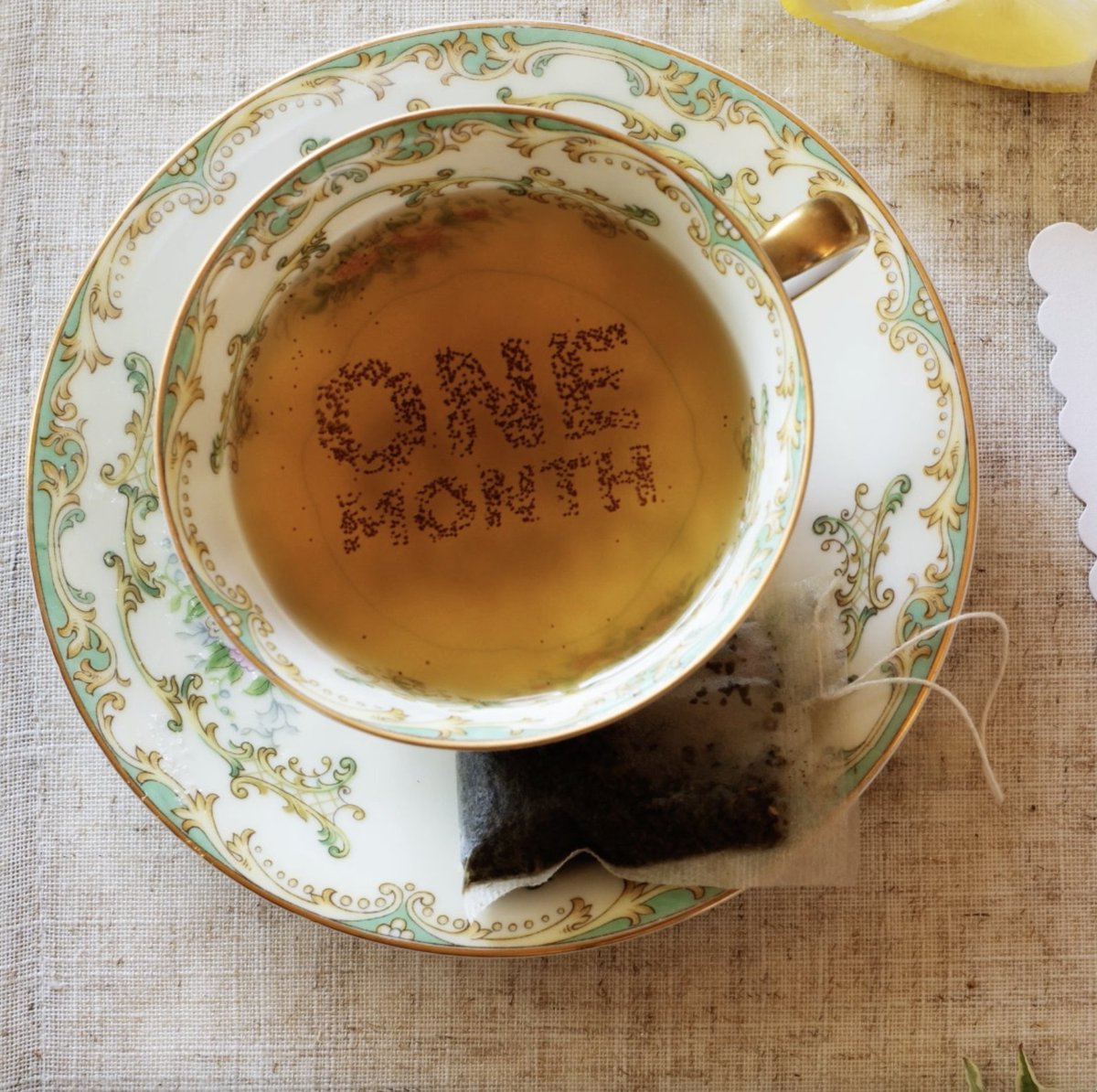 Some tea while you wait? ☕️😇😈