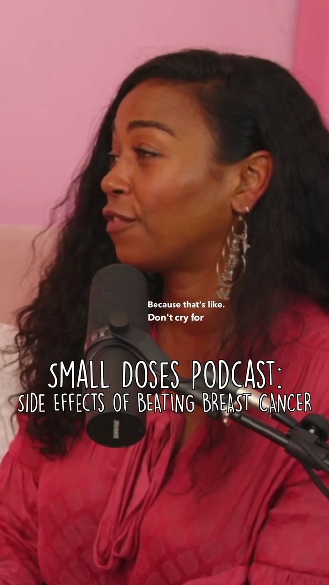Do you remember when the former MTV VJ Ananda Lewis revealed she battling stage 3 #BreastCancer? Well on the latest episode of #SmallDosesPodcast with @AmandaSeales we learn that she is now down to stage 2 🙌🏼🙌🏼🙌🏼 Ananda Full episode: