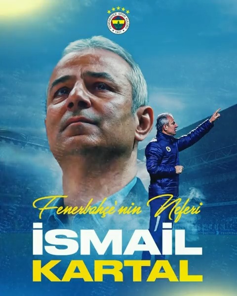 #FenerbahçeninNeferi İSMAİL KARTAL! 💛💙
