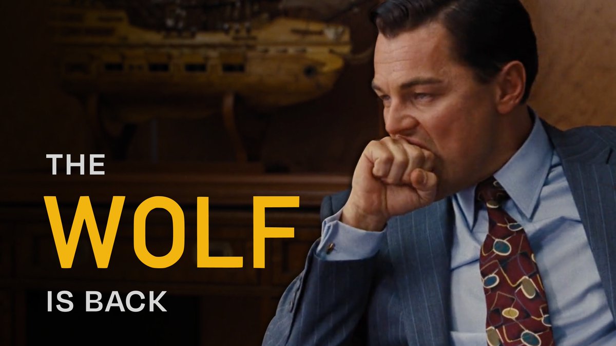 Get ready...The Wolf is back! 🐺