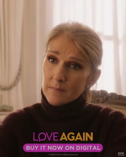 Come on, man – you’re with @CelineDion! 💕 #LoveAgainMovie – Buy it now on digital!