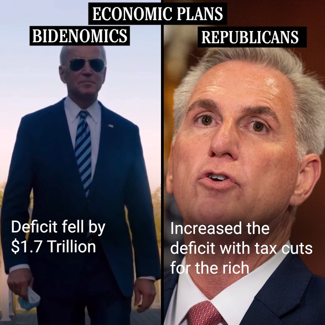 Bidenomics vs. MAGA Republicans’ failed trickle-down policies: