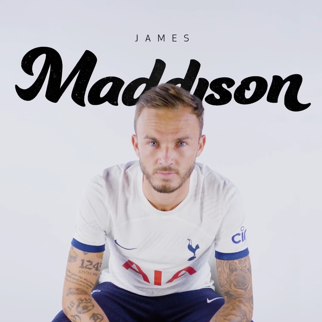 Welcome, James Maddison! 🎯