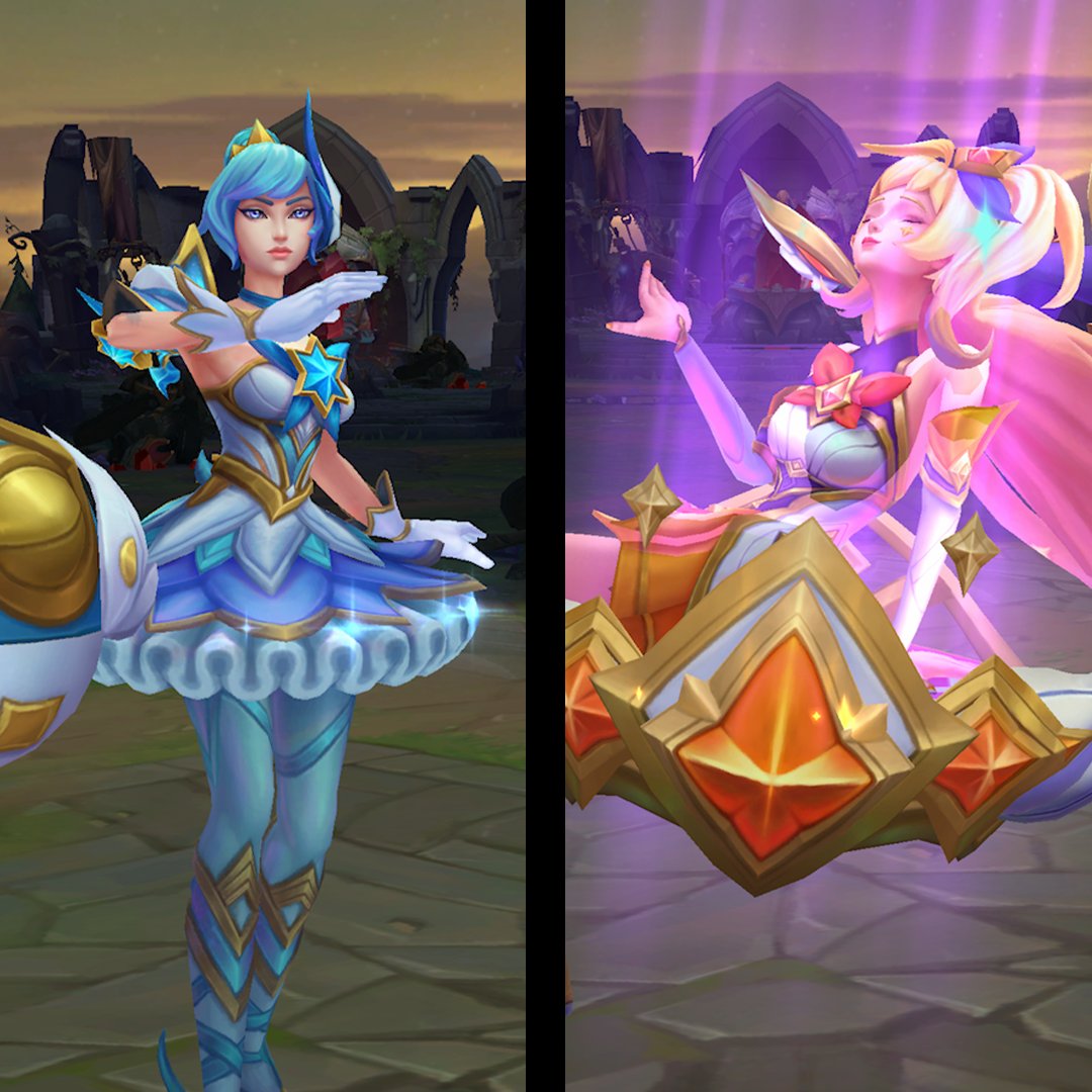 Nothing can stop these starlit hues! 🌟 Star Guardian Seraphine and Orianna Chromas are now on PBE!