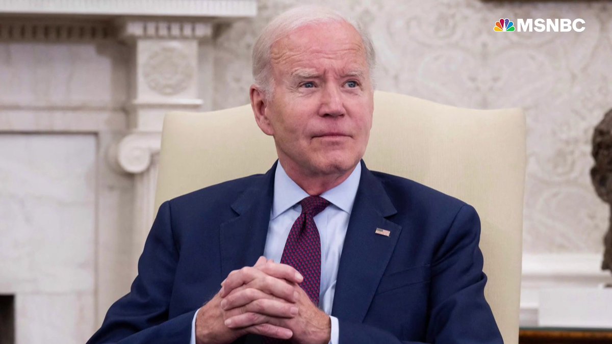 NEW: President Joe Biden to join Nicolle Wallace on Deadline White House Thursday at 4 P.M. for a historic live interview