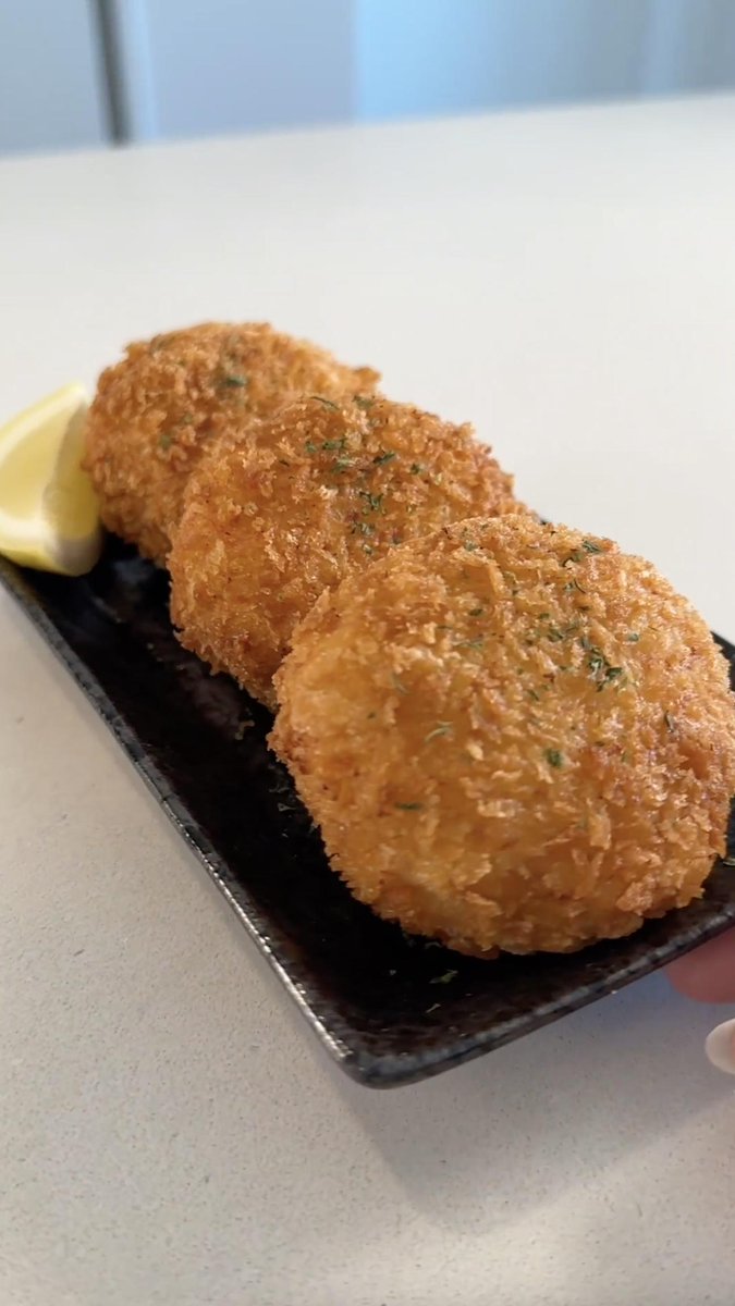 Creamy Crab Croquette