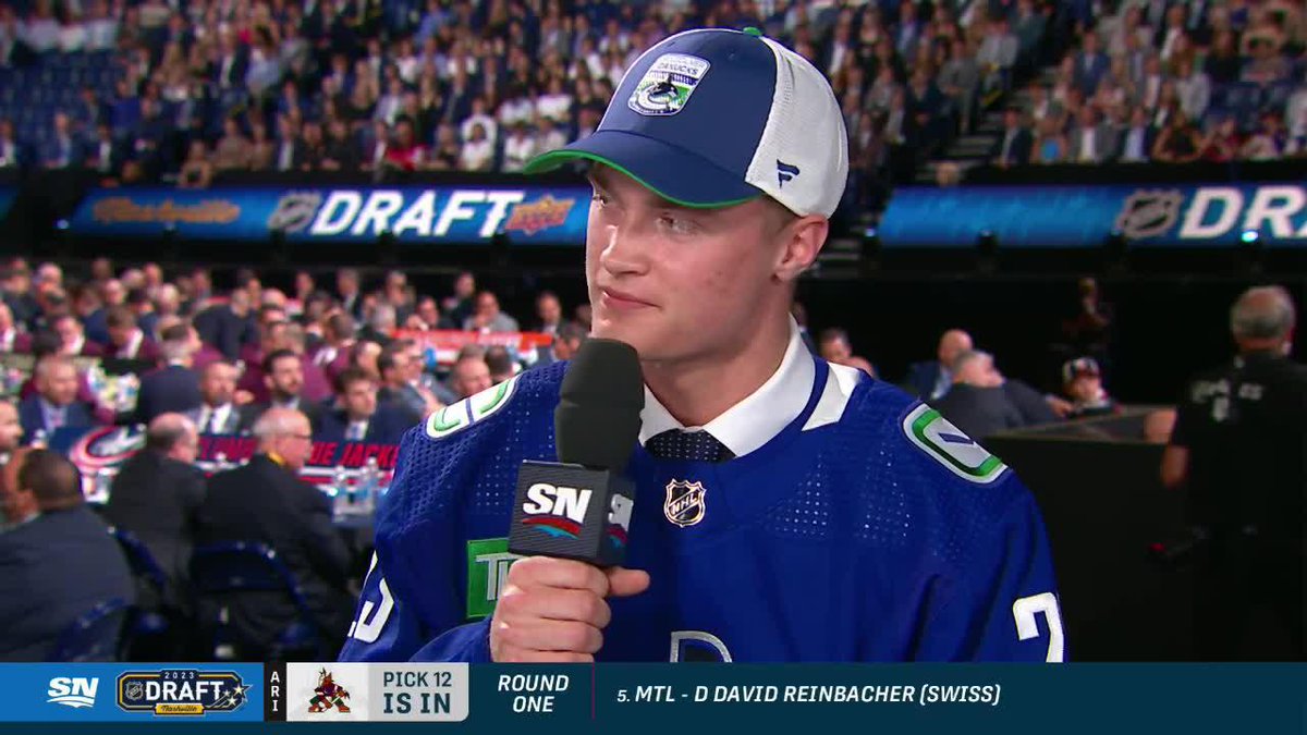 IT'S AMAZING. 🗣️ TOM WILLANDER IS A VANCOUVER CANUCK!