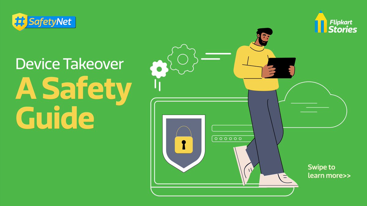 Want a safer #OnlineShopping experience? Make sure to protect yourself from #scams related to #DeviceTakeover & #MaliciousApps that put your mobile & all its data at risk. Watch to learn more. #SafetyNet