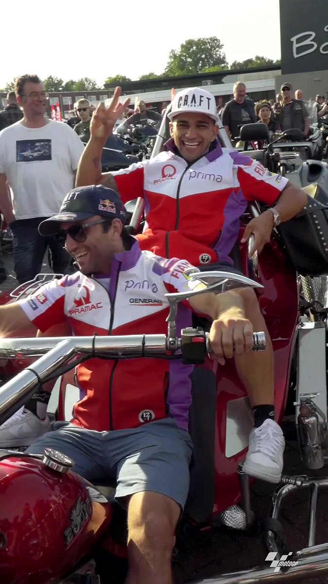 The Motul TT nightride parade was a whole lot of fun! 😎 Thanks to the Pramac Racing duo, everyone that attended and their costumes for making an amazing evening! 🙌 #PoweredByMotul | #DutchGP 🇳🇱