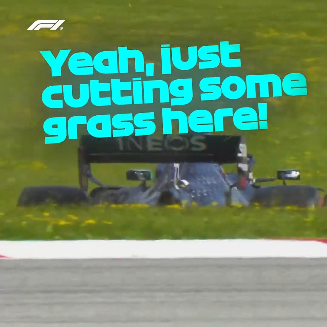 Got to be the best lawnmower we’ve ever seen 😂 #AustrianGP #F1