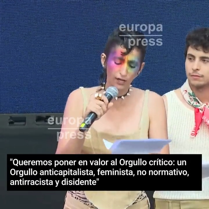 La actriz Alba Flores, pregonera del Orgullo LGTBI en Madrid: "Alegres siempre, pese a todo, alegres y combativas. Contra el fascismo de entonces y el de hoy nos sublevamos"