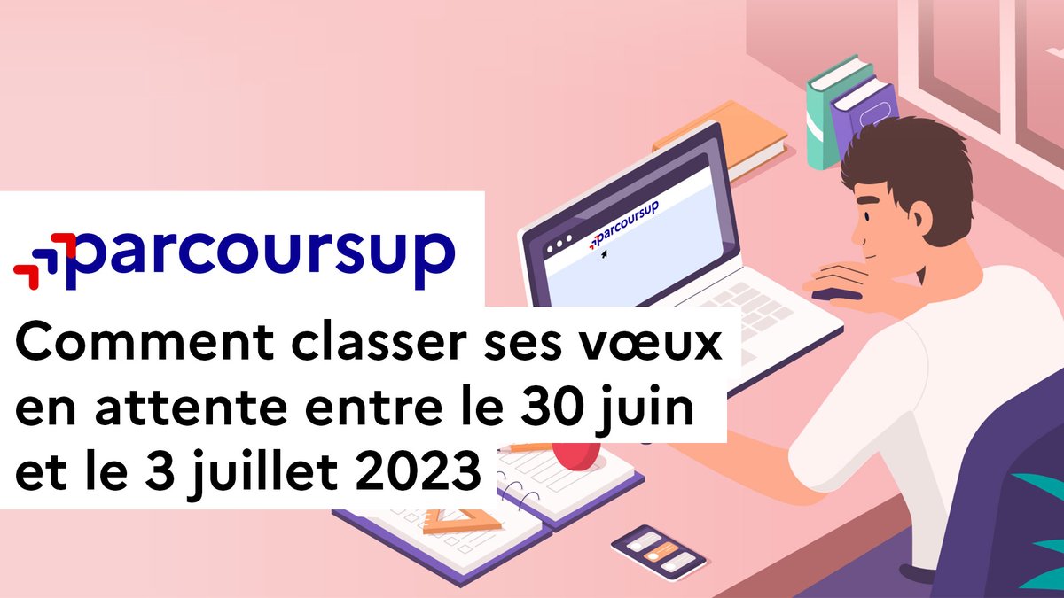 Vous avez des vœux en attente sur #Parcoursup qui vous intéressent toujours ? ✅ Entre le 30 juin et le 3 juillet, vous devez classer par ordre de préférence ceux que vous souhaitez conserver. 📺On vous explique tout en vidéo ⬇️ Plus d'infos :