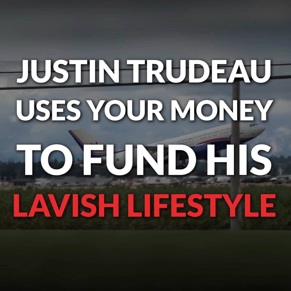 Trudeau is living lavishly on the taxpayers' dime while Canadians struggle to pay for food and shelter. Common Sense Conservatives will Bring Home powerful paycheques and put an end to Liberal hypocrisy. Sign to Bring it Home: