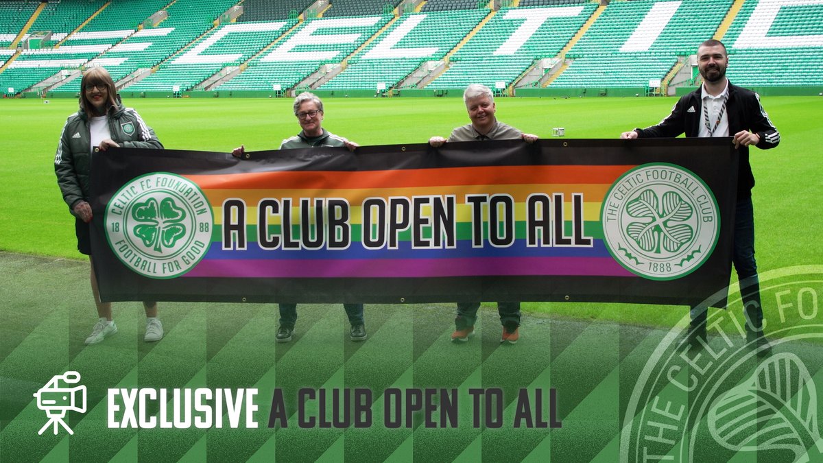 🏳️🌈 A Club Open To All 🏳️⚧️ #CelticFC alongside Celtic FC Foundation, are delighted to announce that we will be taking part in this year’s Pride, which takes place on Saturday, July 15 🌈⤵️