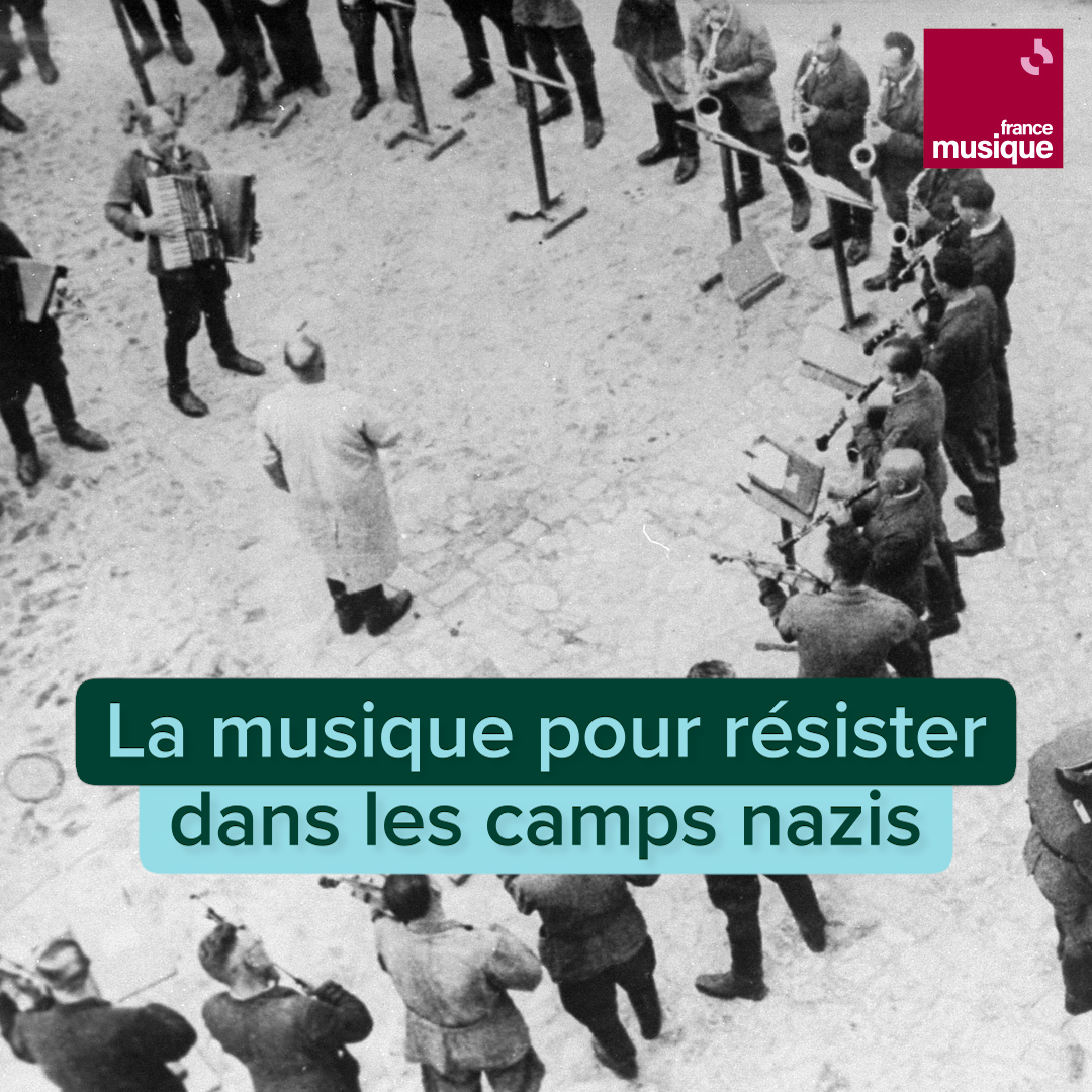 Une bluette fredonnée, une chanson clandestine qui passe de mains en mains... Dans les camps nazis, la musique a permis à certains déportés de survivre à l'horreur. Mémorial de la Shoah
