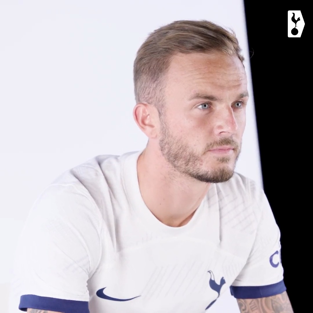 “I can't wait to show the Tottenham supporters the best version of myself.” 🤍