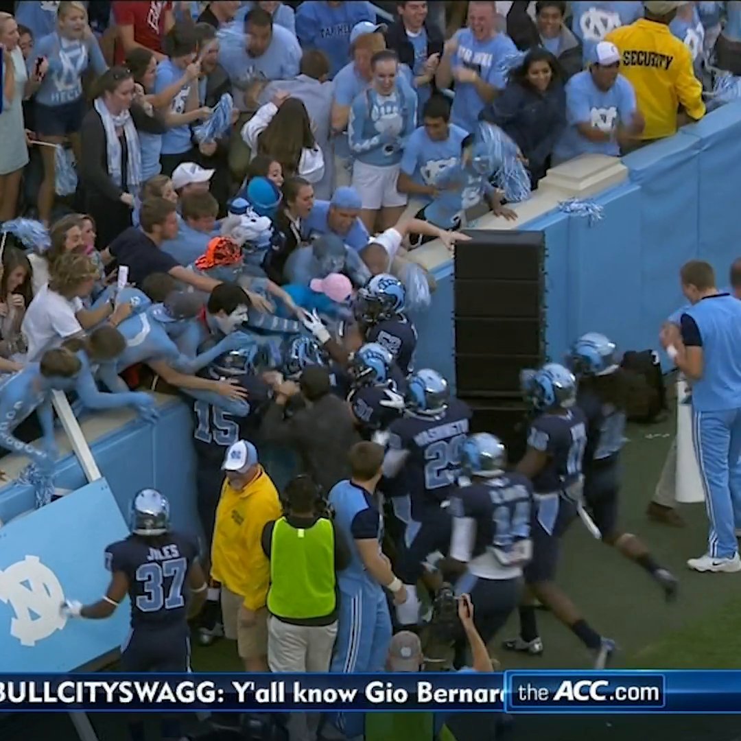 11 years ago Giovani Bernard called game vs. NC State 🥶 Carolina Football