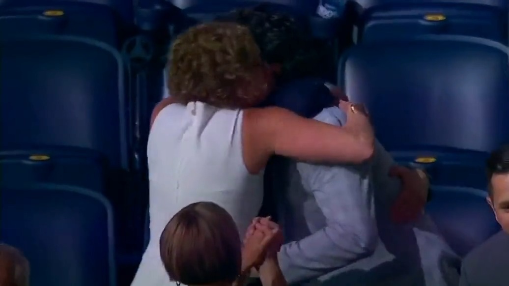 Tyler Peddle is the last pick of the 2023 #NHLDraft, and his family is loving it! What a moment for the Peddle family. 🥹 Columbus Blue Jackets | #CBJ