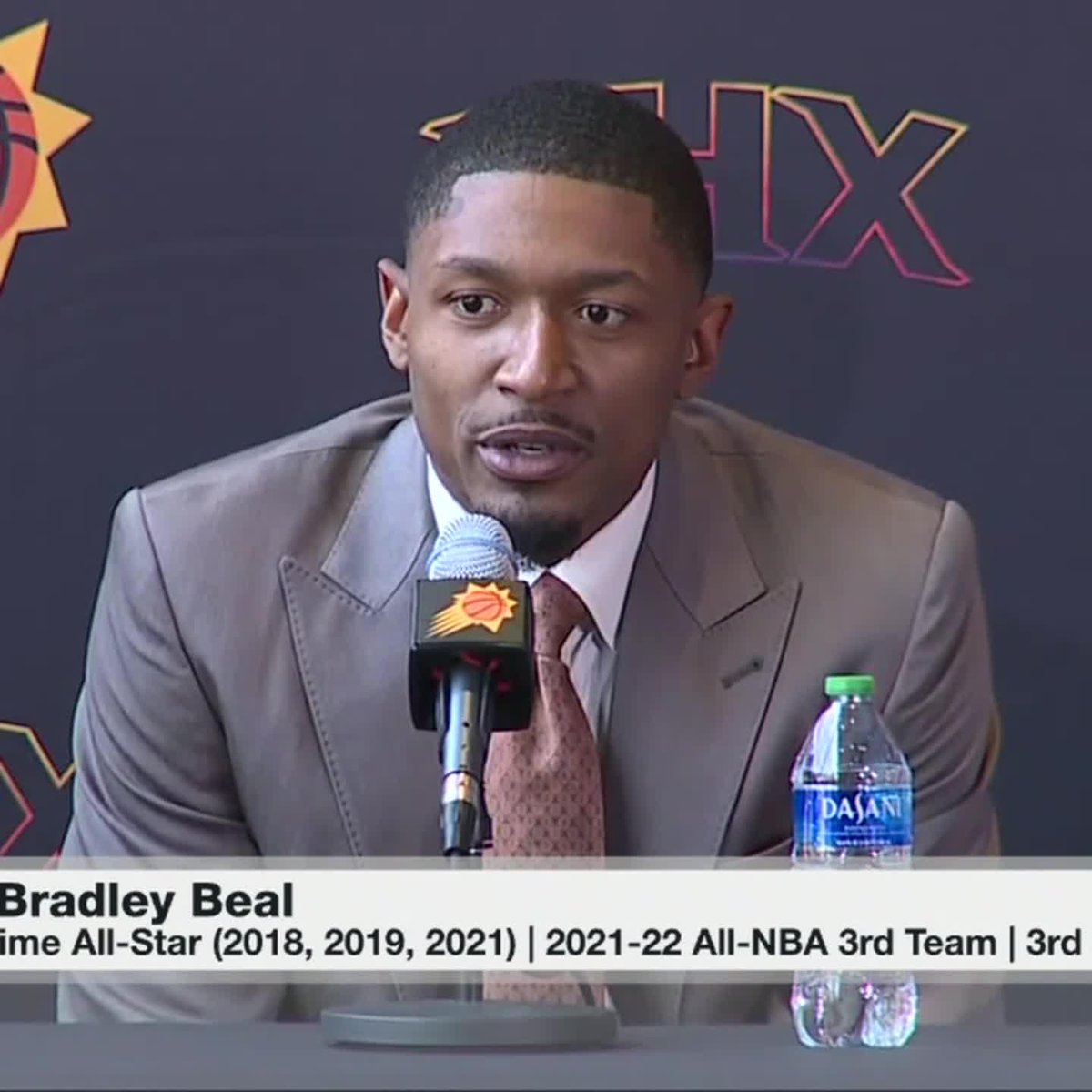 "I'm super ecstatic that every single day I have a chance to play in a meaningful game." Bradley Beal on one of the decisions that led him to Phoenix ☀️