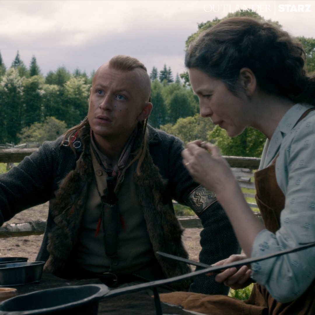 1st reaction: They're alive!!!! 2nd reaction: Scotland?!? Here'a sneak peek at tomorrow's episode of #Outlander.