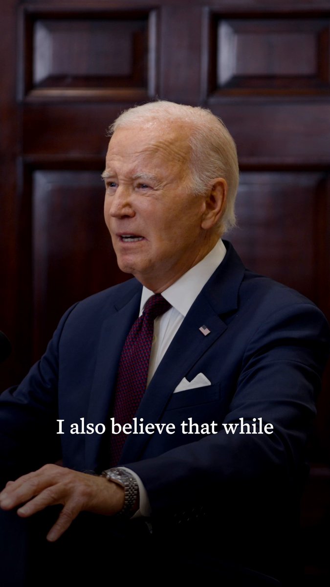 The Biden-Harris Administration will not let today’s disappointing Supreme Court decision effectively to end affirmative action in higher education be a permanent setback for the country. We will keep open the doors of opportunity.