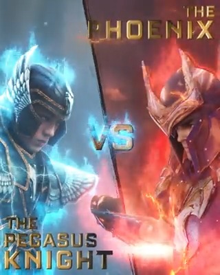 Who you got? #TeamSeiya ⚔️ or #TeamPhoenix 🔥 Buy #KnightsoftheZodiac on Digital Now and Blu-ray 7/11.