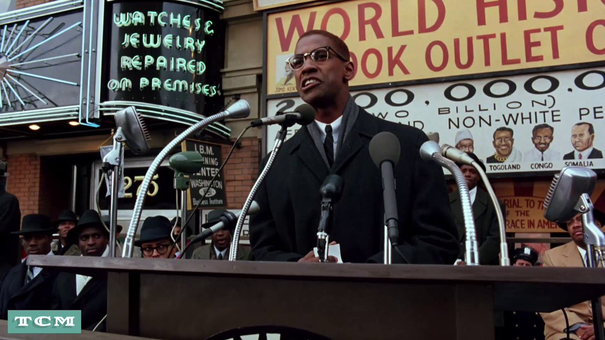 This movie. This scene. Whew. 🙌🏿 Malcolm X