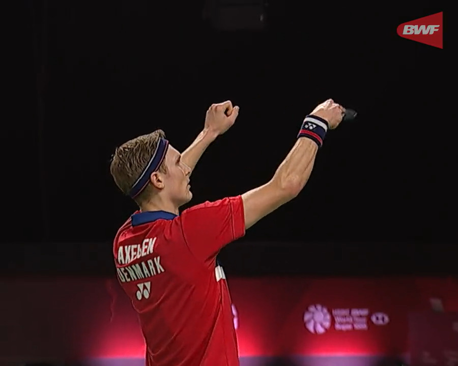 TGIF! Let's celebrate like ๐ฉ๐ฐ Viktor Axelsen. ๐ #FridayFun