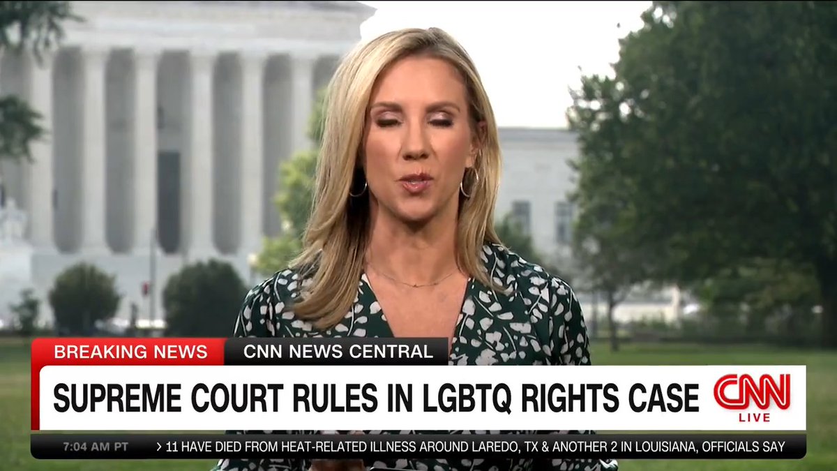 The Supreme Court ruled in favor of a Christian web designer in Colorado, who refuses to create websites to celebrate same-sex weddings out of religious objections. Follow live updates: