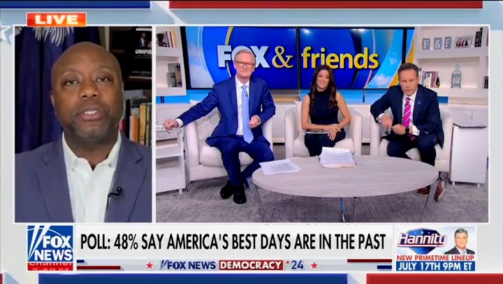 The radical Left needs to stop telling Americans the lie that we live in a racist, declining country. America is the land of opportunity, not oppression.