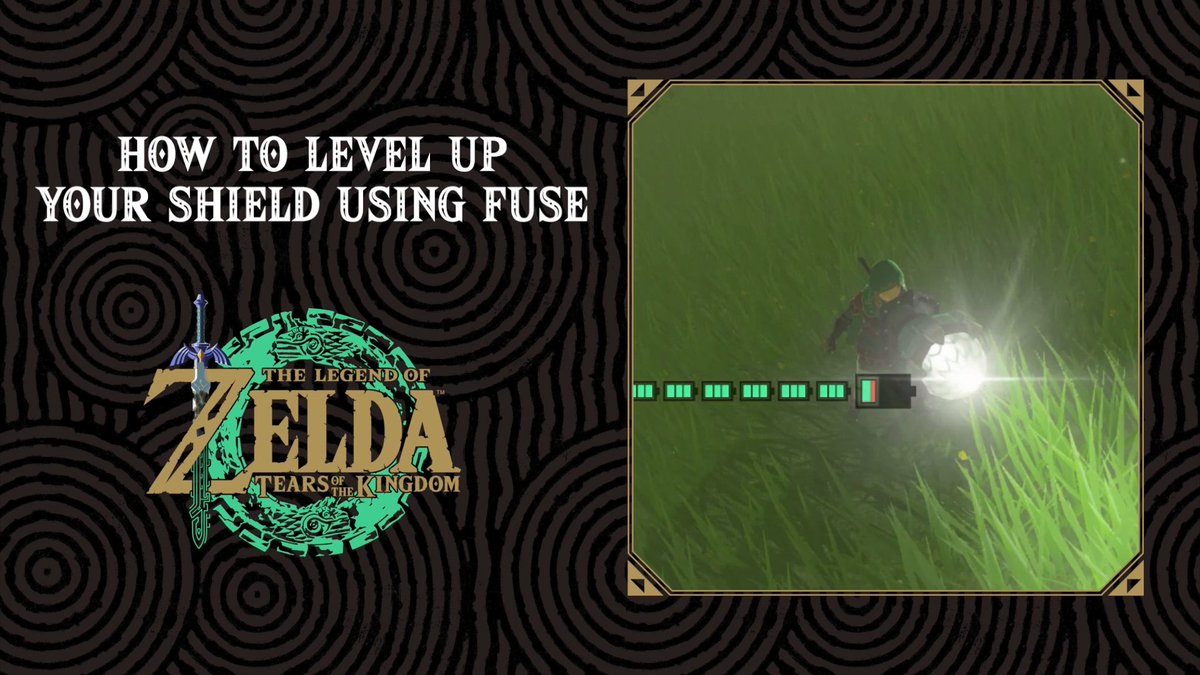 Fusing items to your shield can be a game changer. What’s your favorite item to Fuse to your shield in The Legend of #Zelda: #TearsOfTheKingdom?