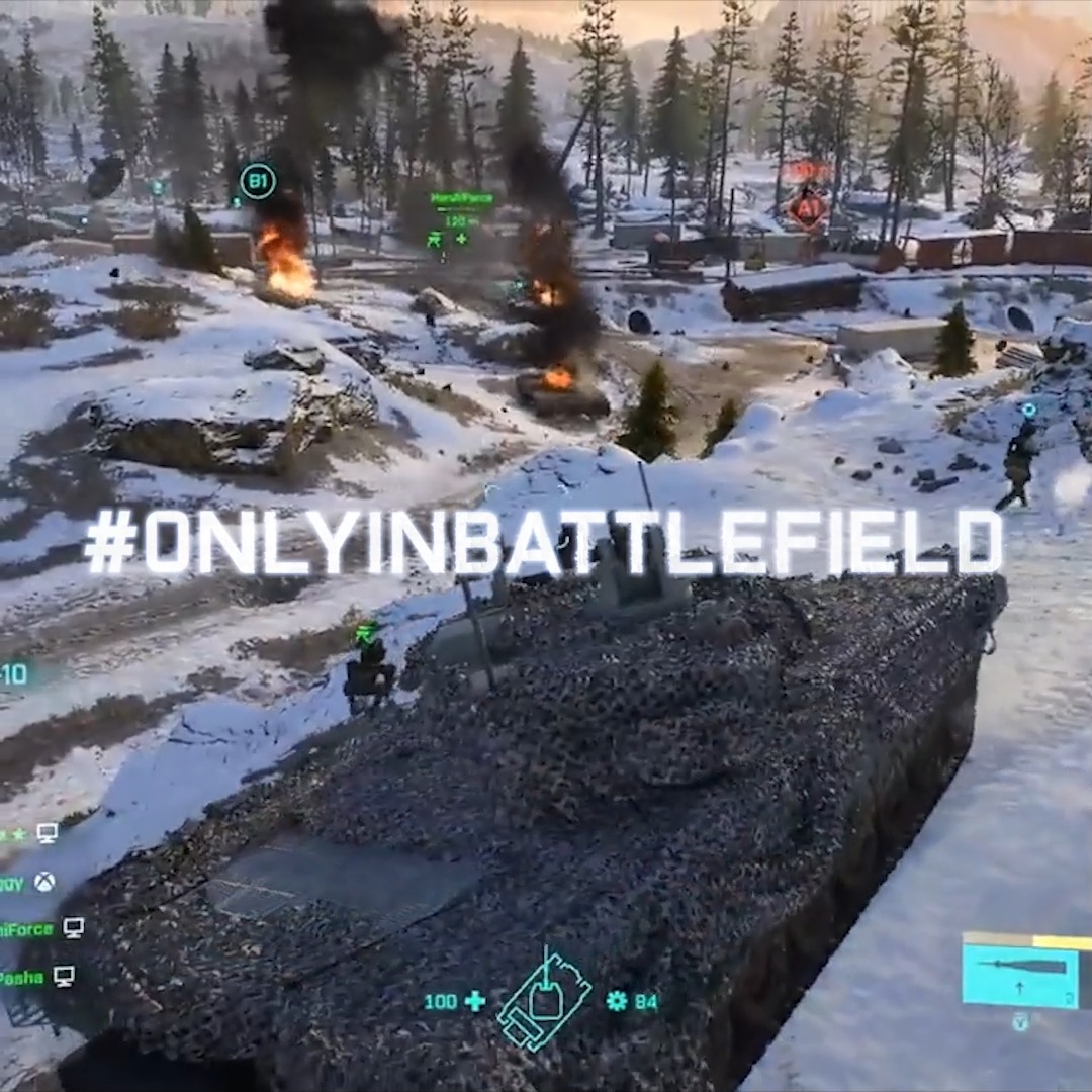 Check out some of our favorite 2042 clips for this week ๐ Send us your epic gameplay moments using #OnlyInBattlefield for the chance to be featured next ๐